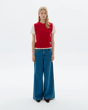 Load image into Gallery viewer, THINKING MU | Kaia Knitted Vest | Red