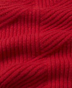 THINKING MU | Kaia Knitted Vest | Red
