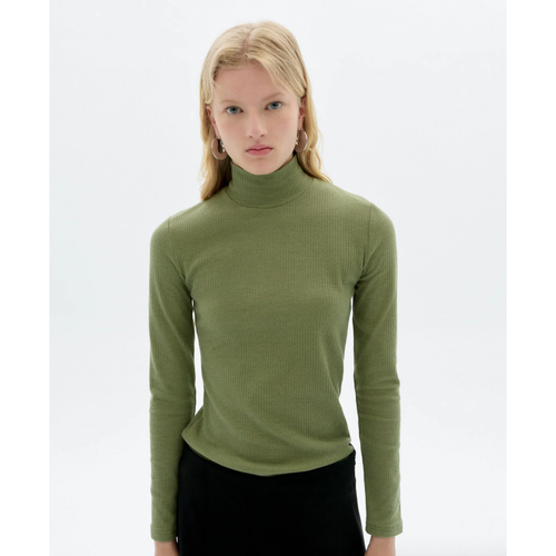 THINKING MU | Hemp Aine Top | Light Eucalyptus