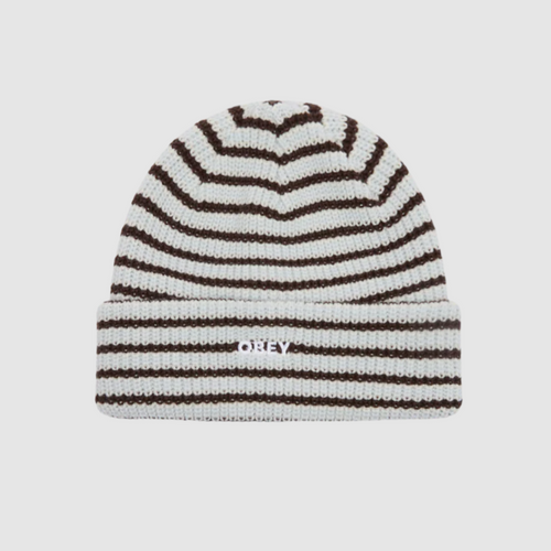 OBEY | Davis Beanie | Brown Multi - LONDØNWORKS