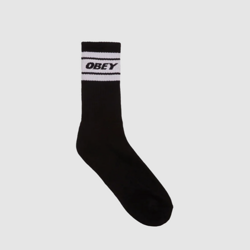 OBEY | Cooper Socks | Black & White - LONDØNWORKS