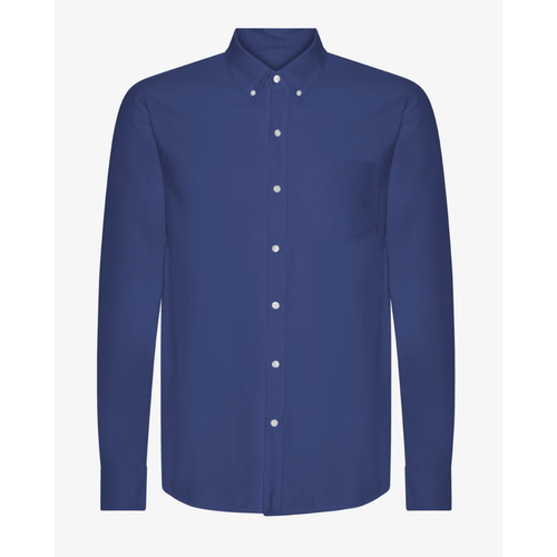 COLORFUL STANDARD | Organic Button Down Shirt | Marine Blue