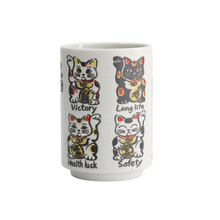 Load image into Gallery viewer, TOKYO DESIGN STUDIO | Cup Emboss Lucky Cat - LONDØNWORKS