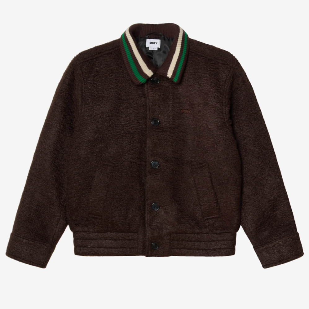 OBEY | Arden Blouson Jacket | Java - LONDØNWORKS