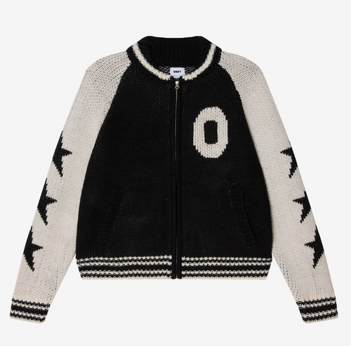 OBEY | Int. Cowichan Sweater | Black - LONDØNWORKS