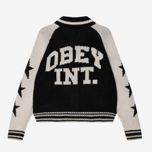 Load image into Gallery viewer, OBEY | Int. Cowichan Sweater | Black - LONDØNWORKS