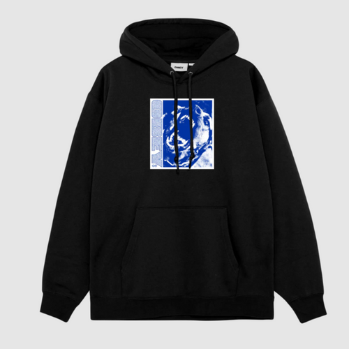 OBEY | Stay Back Premium Pullover | Black - LONDØNWORKS