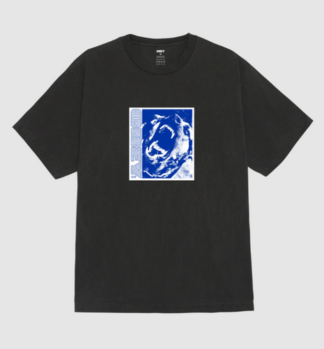 OBEY | Stay Back T-Shirt | Pigment Dusty Black - LONDØNWORKS