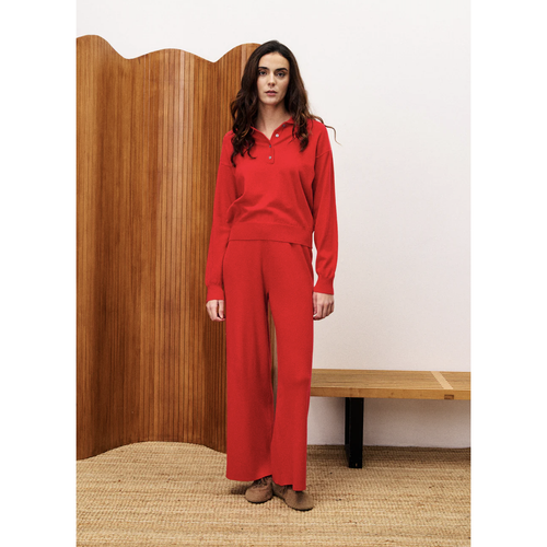 FRNCH | Cosse Pants | Red - LONDØNWORKS