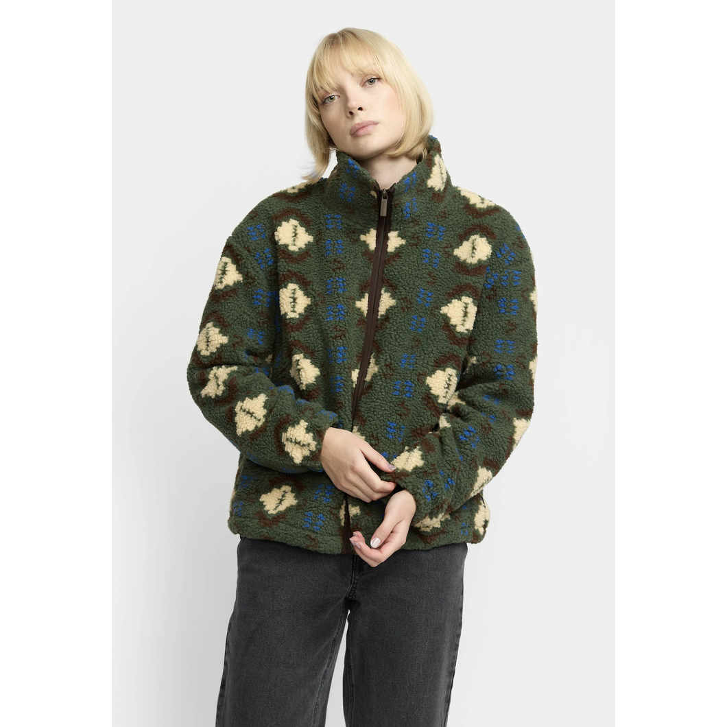 SELFHOOD | 77344 Printed Teddy | Green