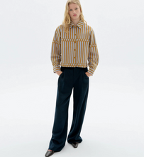 Load image into Gallery viewer, THINKING MU | Duna Esque Poplin Blouse | Multi