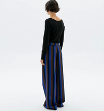 Load image into Gallery viewer, THINKING MU | Totenham Hedda Pants | Blue Stripes