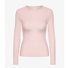 Load image into Gallery viewer, COLORFUL STANDARD | Women Organic Rib Long Sleeve T Shirt | Faded Pink - LONDØNWORKS