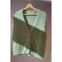 Load image into Gallery viewer, ØST LONDON | Erika Kid Mohair Vest | Leaf Green