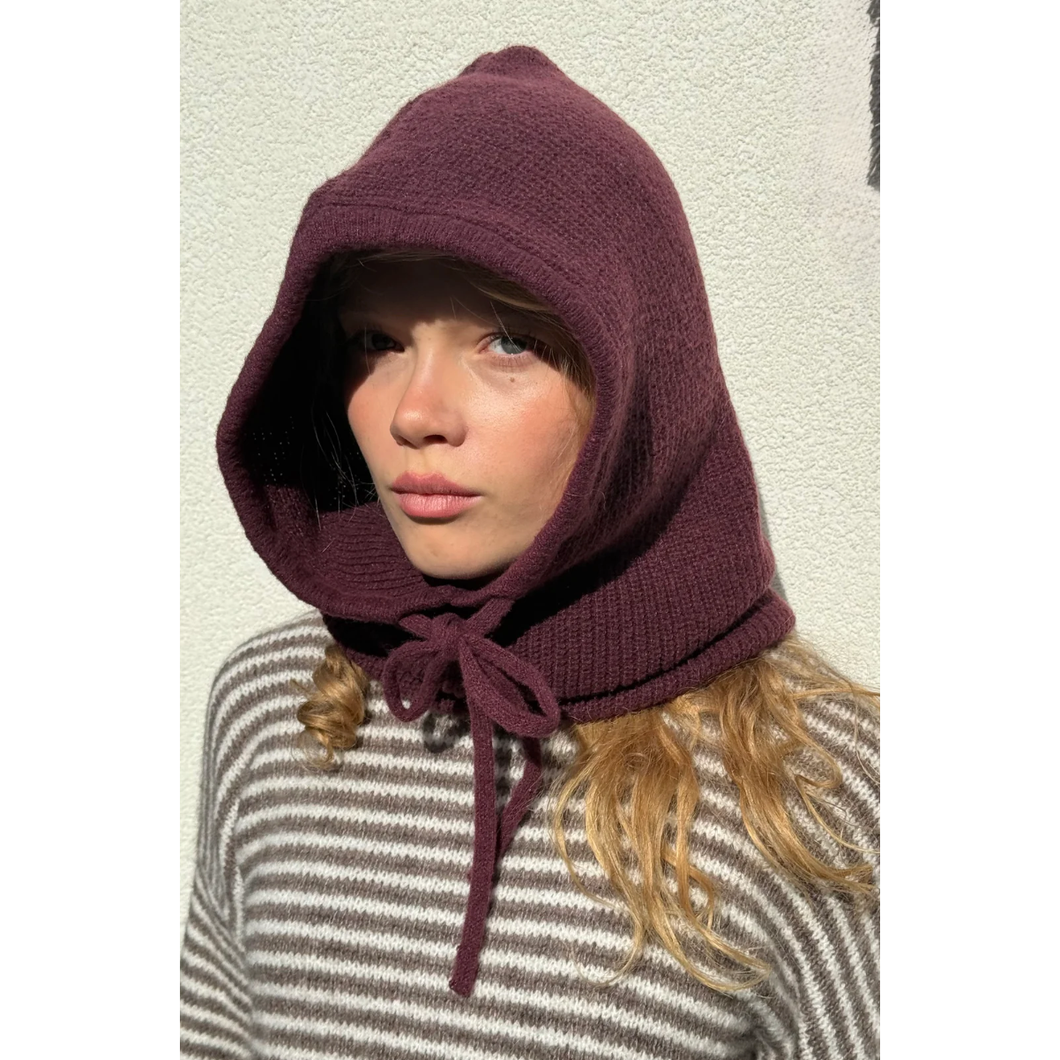 ØST LONDON | Rikke Balaclava | Burgundy