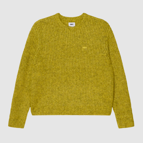 OBEY | Dexter Sweater | Chartreuse