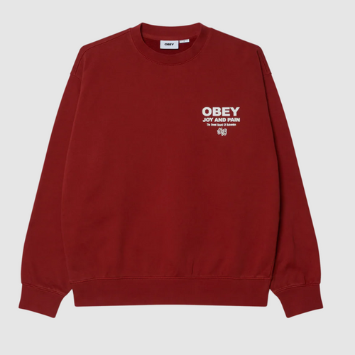 OBEY | Joy Faded Crew | Ochre Faded Wash