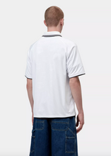 Load image into Gallery viewer, CARHARTT WIP | S/S Terrace Football Shirt | Heart Train Jacquard - White
