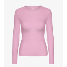 Load image into Gallery viewer, COLORFUL STANDARD | Women Organic Rib Long Sleeve T Shirt | Cherry Blossom