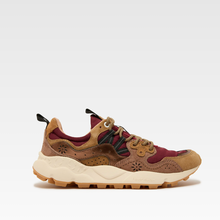 Load image into Gallery viewer, FLOWER MOUNTAIN | Yamano 3 Sneakers Suede/Nylon | Oak/Bordeux/Bronze
