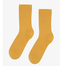 Load image into Gallery viewer, COLORFUL STANDARD |  Women Classic Organic Sock | Burned Yellow