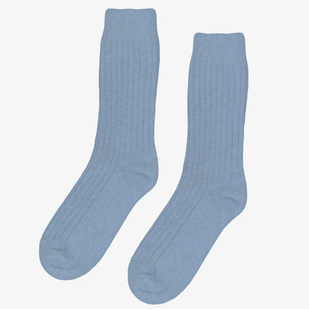 COLORFUL STANDARD | Merino Wool Blend Sock | Stone Blue