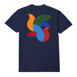 OBEY | Bird T-Shirt | Navy