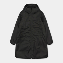 Load image into Gallery viewer, SELFHOOD | 77289 Hooded Coat | Black