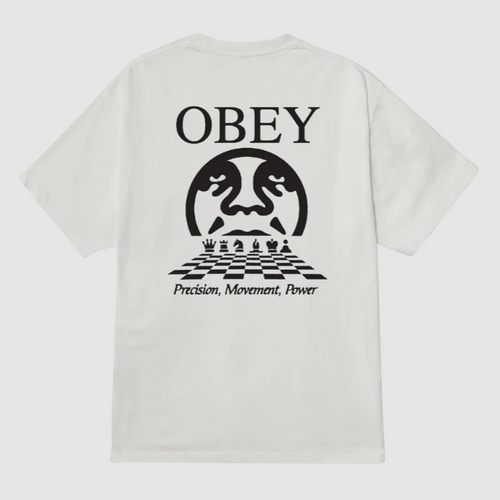 OBEY | Precision T-Shirt | Pigment Vintage White - LONDØNWORKS