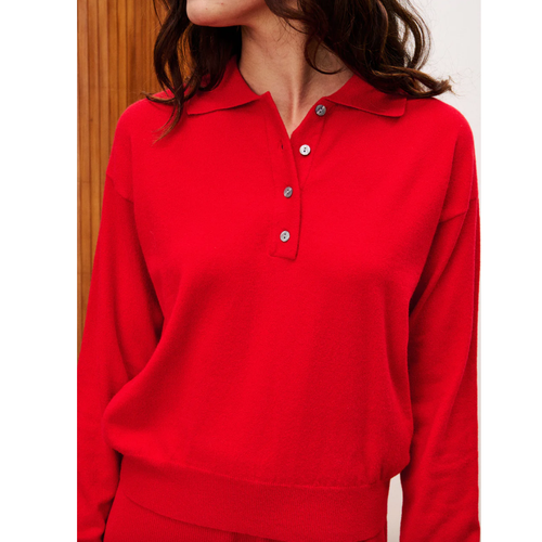 FRNCH | Chedid Sweater | Red