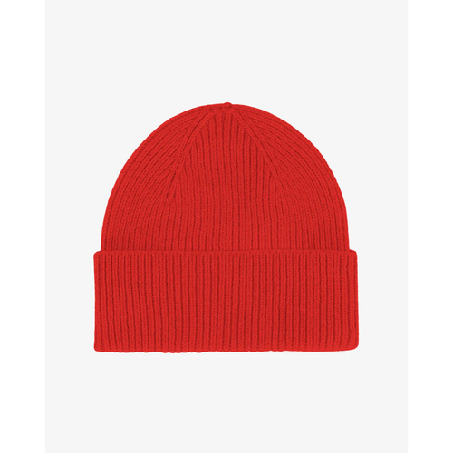 COLORFUL STANDARD | Merino Wool Beanie | Red Tangerine - LONDØNWORKS
