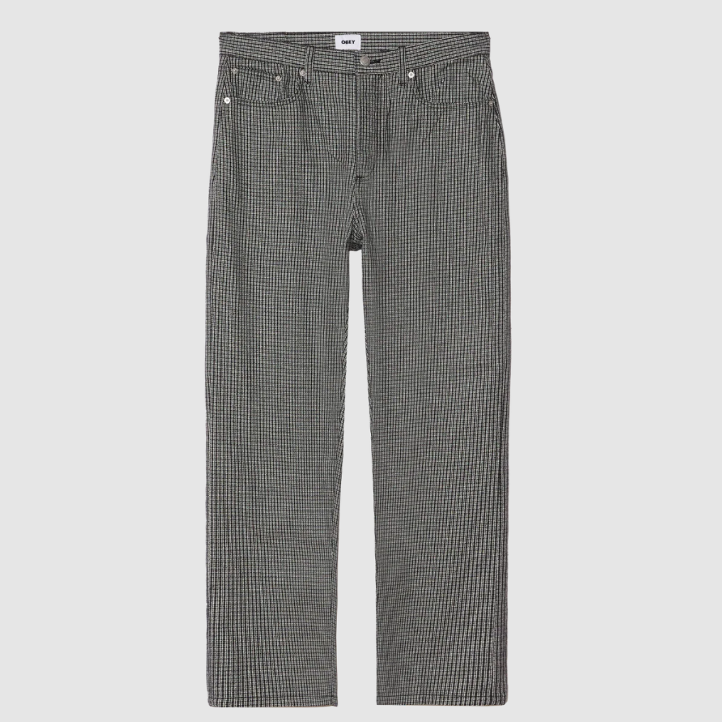 OBEY | Baggy Pleid Denim | Black Multi