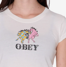 Load image into Gallery viewer, OBEY | Polka Dot Pony T-Shirt | White