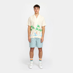 REVOLUTION | 3104 Cuban Shirt | Off-White