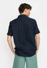 Load image into Gallery viewer, REVOLUTION | 3174 Cuban Shirt | Navy - LONDØNWORKS
