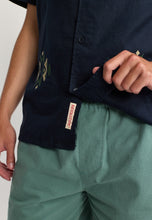 Load image into Gallery viewer, REVOLUTION | 3174 Cuban Shirt | Navy - LONDØNWORKS
