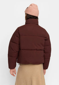 SELFHOOD | 77293 Short Puffer | Burgundy