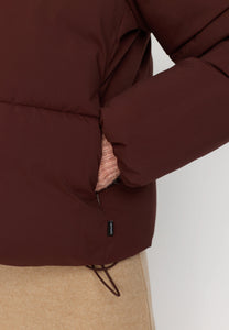 SELFHOOD | 77293 Short Puffer | Burgundy