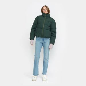 SELFHOOD | 77293 Short Puffer | Dark Green