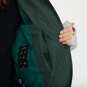 SELFHOOD | 77293 Short Puffer | Dark Green