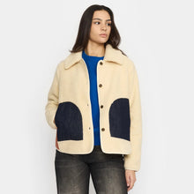 Load image into Gallery viewer, SELFHOOD | 77378 Teddy Block Jacket | Offwhite - LONDØNWORKS