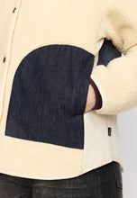 Load image into Gallery viewer, SELFHOOD | 77378 Teddy Block Jacket | Offwhite - LONDØNWORKS