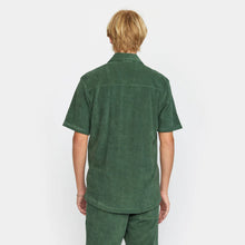 Load image into Gallery viewer, REVOLUTION | 3823 Terry Cuban Shirt | Dust Green - LONDØNWORKS