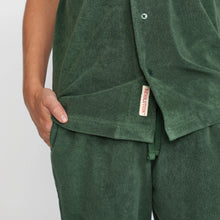Load image into Gallery viewer, REVOLUTION | 3823 Terry Cuban Shirt | Dust Green - LONDØNWORKS