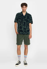 Load image into Gallery viewer, REVOLUTION | 3185 Terry Cuban Shirt | Dust Green - LONDØNWORKS