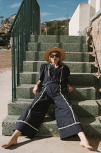 Load image into Gallery viewer, THE TINY BIG SISTER | Sailor Neck Blouse | Navy