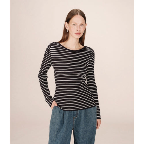 GRACE & MILA | Samedi Striped Top | Marine