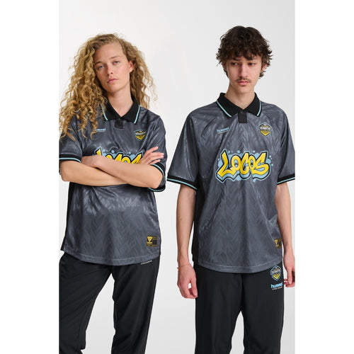 HUMMEL | Loose Soccer Jersey El Paso | Black - LONDØNWORKS