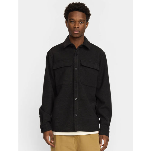 REVOLUTION | 3215 Utility Overshirt | Black