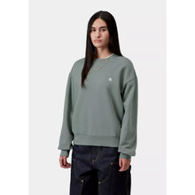 Load image into Gallery viewer, CARHARTT WIP | W' Casey Sweatshirt | Velvet Green &amp; Silver
